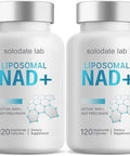 Liposomal Nad Supplement, Highest Nad+ Potency For Anti-Aging, Energy, Focus - 2 Pack