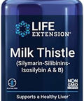 Life Extension Milk Thistle, Silymarin, Silibinins, Isosilybin A & B, Delivers Full-Spectrum Milk Thistle Benefits For Liver Health, Non-Gmo, Gluten-Free, Vegetarian, 60 Capsules