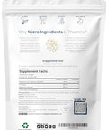 Micro Ingredients L-Theanine 200Mg With Magnesium Glycinate 400 Coconut Mct Oil Softgels 2-In-1 Amino Acid & Mineral Complex Gentle Care All Day & Night