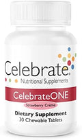 Celebrate Bariatric Essentials Bundle CelebrateONE Multivitamin Iron with Vitamin C Chewables and Balance Probiotic + Prebiotic Complete Nutritional and Digestive Support for WLS Patients