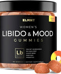 Terra Elmnt 4050Mg Libido Booster For Women Ksm-66 Ashwagandha Gummies W. 30X Strength Red Maca Root - Strongest Female Libido Mood Booster Hormone Balance For Women Cortisol Reducer & Stress Relief Gummy