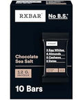 RXBAR Protein Bars, Protein Snack, Snack Bars, Chocolate Sea Salt, 18.3oz Box (10 Count)