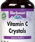 Bluebonnet Nutrition Vitamin C Crystals For Immune Health For Antioxidant Protection Soy Gluten Nongmo Kosher Dairy Vegan Powder 4.4 Oz (125 G)
