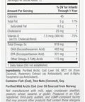 California Gold Nutrition Baby'S Dha Omega3S With Vitamin D3 1050 Mg 2 Fl Oz (59 Ml)