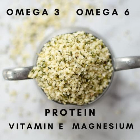 Raw Hemp Seed Hearts 1 LB Bag ÃƒÂ¢Ã¢â€šÂ¬Ã¢â‚¬Å“ Hulled Hemp Seeds, 10g Protein, Omega 3-6, Non-GMO, Vegan, Keto Friendly, Grown in Canada