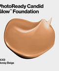 Revlon Photoready Candid Glow Moisture Glow Anti-Pollution Foundation With Vitamin E & Prickly Pear Oil Anti-Blue Light Ingredients Without Parabens Pthalates & Fragrances Honey Beige 0.75 Oz
