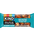 KIND Bar Minis Variety Pack Dark Chocolate Nuts and Sea Salt Caramel Almond Sea Salt Dark Chocolate Cherry Cashew Healthy Snacks Gluten Low Calorie Snacks Low Sugar 30 Count