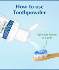 Ecodent Extrabrite Baking Soda Toothpowder Mint Fluoride Toothpaste Powder Sls Tooth Powder With Oxidizing Calcium Peroxide Whitening Toothpaste Alternative 2 Oz Ea (Pack Of 3)