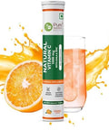 Pure Nutrition Vitamin C and Zinc 40 Effervescent Tablets (20 X 2) Orange Flavour 1000Mg Amla Extract Supports Skin Immunity and Daily Wellness For Men and Women