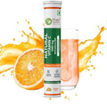 Pure Nutrition Vitamin C and Zinc 40 Effervescent Tablets (20 X 2) Orange Flavour 1000Mg Amla Extract Supports Skin Immunity and Daily Wellness For Men and Women