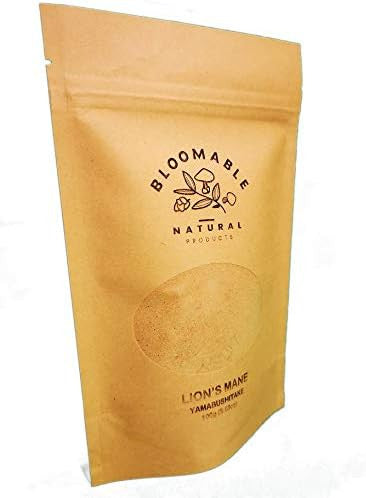 Lion's Mane Mushroom Powder by Bloomable I Brain Health, Memory, Focus (100 gr)