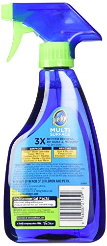 Pledge Johnson S C Inc 70312 Pledge Multisurface Cleaner 801667 Clean Citrus Scent 16Oz