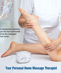 Fit King Air Compression Leg Massager Sequential Compression Device With 2 Modes & 3 Intensities Calf Massager With Adjustable Velcro Design Fsa-Hsa