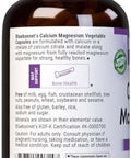Bluebonnet Nutrition Calcium & Magnesium Bone Health Soy Gluten Nongmo Vegan Kosher Parve 180 Vegetable Capsules 60 Servings