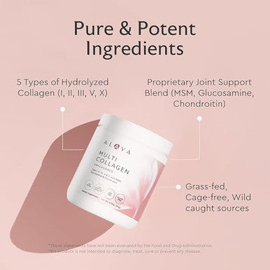 Alaya Naturals Multi Collagen Powder 20 Serving