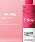 Viviscal Thickening Shampoo Formulated With Biotin And Keratin Fortified With Marine Collagen And Seaweed Extract Strengthens And Reduces Breakage Healthier Looking Hair 250Ml (8.45 Fl. Oz.)