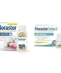 Florastor Probiotic Bundle For Digestion Gut Health 100 Ct. Probiotic For Digestive & Immune Health 30 Ct. Gut Boost Daily Probiotic & Prebiotic - Boost Good Bacteria & Flush Out The Bad