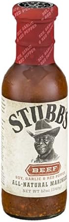 Stubb's Beef Marinade, 12-Ounce Bottles (Pack of 6)
