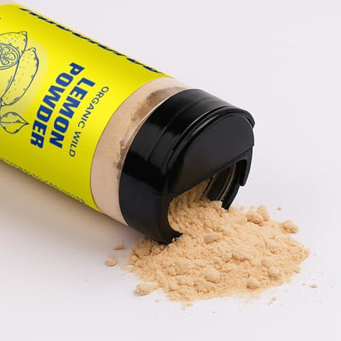 Nacolorce 100% Organic Freeze-Dried Lemon Powder, 4.76 Oz
