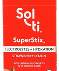 Sol-Ti Sol Ti Organic Strawberry Lemon Hydration Plus Electrolytes 7 Count 0.15 Oz