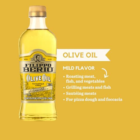 Filippo Berio Pure Olive Oil, 25.3 Ounce rPET Bottle