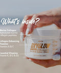 Ehp Labs Oxyglow Natural Marine Collagen Powder - Hydrolyzed Marine Collagen Peptides Powder - Boosts Skin Elasticity & Firmness Accelerates Nail Growth & Strengthens Hair 30 Serves (Unflavored)