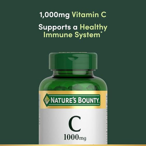 Nature'S Bounty Vitamin C 1000Mg 100 Caplets (Pack Of 3)
