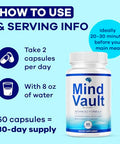 Livorka (2 Pack) Mind Vault Capsules 120 Capsules 2 Pack