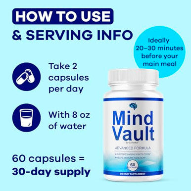 Livorka (2 Pack) Mind Vault Capsules 120 Capsules 2 Pack