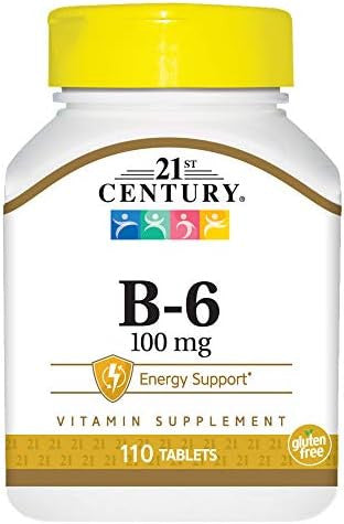 21St Century Vitamin B6 100 Mg 110 Count