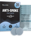 Tolevita Antismoke Herbal Patches Circle Shape 3Mg Blue Quit To Help Reduce Cravingsherbal Stop Aid For A Healthier Lifestyle 30 Patches