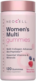 Neocell WomenS Multi Gummy With Collagen 120 Gummies Essential Vitamins and Minerals Berry Flavor Supplement