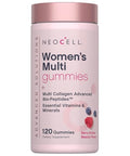Neocell Women'S Multi Gummy With Collagen 120 Gummies Essential Vitamins & Minerals Berry Flavor Supplement