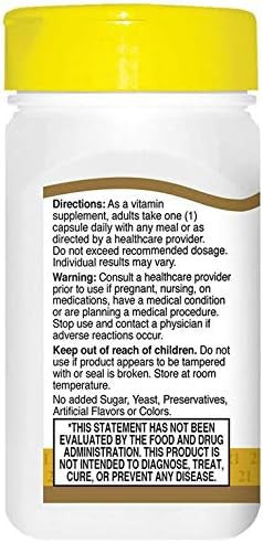 21St Century Biotin 5000 Mcg Capsules2 Count