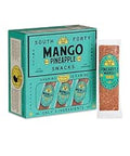 South 40 Snacks Tropical Pineapple Mango Lime Fruit Bar, just 3 Ingredients, Real Dried Fruit Leather (35g Bar, Pack of 18)