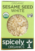 SPICELY Organic White Sesame Seeds 0.45 OZ