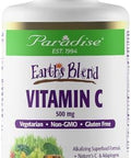 Earth'S Blend Once Daily Multi For Men & Earth'S Blend Vitamin C Bundle