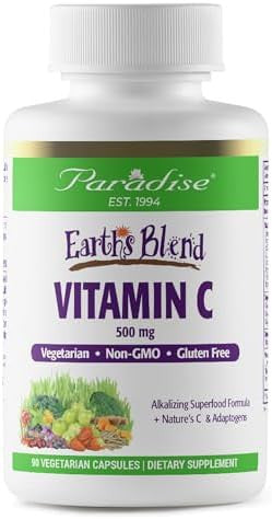 Earth'S Blend Once Daily Multi For Men & Earth'S Blend Vitamin C Bundle