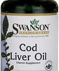 Swanson Cod Liver Oil 1250 Iu A/135 Iu D 250 Sgels