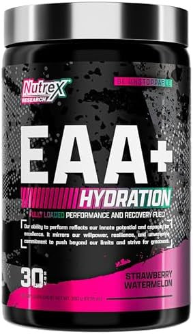 Nutrex Research Eaa Hydration Strawberry Watermelon Aminos & Creatine Monohydrate Powder