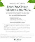 Shaklee - 7-Day Healthy Cleanse: Complete System Reset And Energy Boost - With Probiotics Liver Support And Herbal Cleanse - Step-By-Step Guide - 7 Daily Morning & Night Packets