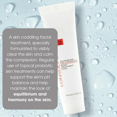 Consult Beaute Microbiome Pre & Probiotic Reset Treatment Mask 3.3 Oz