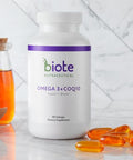 Biote Nutraceuticals - Omega 3 Coq10 - Heart Brain (90 Gel Caps)