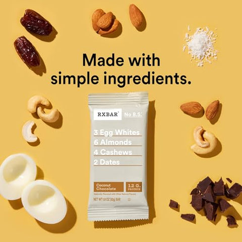 RXBAR Protein Bars, Snack Bars, Variety Pack (12 Count)