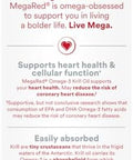 Megared Ultra Concentrate 750Mg Omega3 Krill Oil Fatty Acid Supplement With Epa/Dha Antioxidant Astaxanthin No Fish Oil Aftertaste Supports Heart Health 80 Count Softgels (2 Pack)
