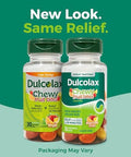 Dulcolax Saline Laxative Chewy Fruit Bites Fast Acting Laxative & Gentle Constipation Relief Assorted Fruit Flavor Magnesium Hydroxide 600 Mg 30 Count