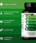 Emerald Labs Zinc 25Mg - Immune Support, Digestive Health, Oxidative Stress Support - Made With Zinc Bisglycinate - Vegan & Gluten-- 90 Vegetable Capsules