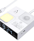 Gannyfer White Noise Sound Machine With Dual Alarm Clock - Soft Night Light 41 Non Looping Sounds Usb Port Charger 3 Timers Memory Function 31 Adjustable Volume Sleep Sound Machine For Adult & Home Bedroom