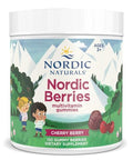 Nordic Naturals Nordic Berries Cherry Berry - 120 Gummy Berries - Great-Tasting Multivitamin For Ages 2 - Growth Development Optimal Wellness - Non-Gmo Vegetarian 30 Servings