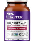 Chapter Biotin Supplement, Vegan Hair Skin And Nails Vitamins With Fermented Biotin + Astaxanthin - 60 Count